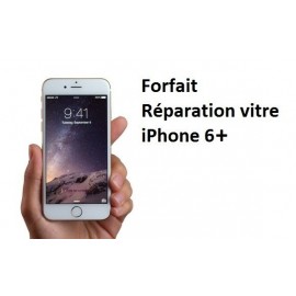 Forfait réparation vitre Iphone 6 Plus