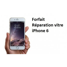 Forfait réparation vitre Iphone 6
