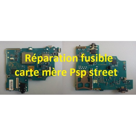 Réparation fusible F7002 1A pour PSP Street