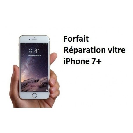 Forfait réparation vitre Iphone 7 plus