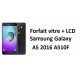 Forfait remplacement vitre + LCD Samsung A5 2016 A510F noir ou blanc