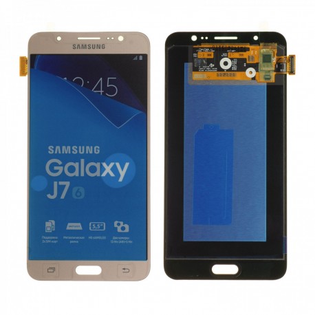 Forfait remplacement vitre + LCD Samsung J7 2016 J710F noir, blanc, or