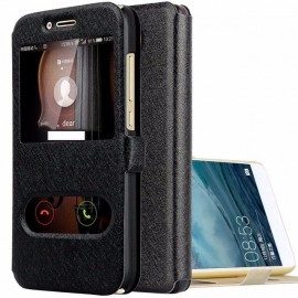 Housse de protection à rabat et fenêtre pour Huawei P8 Lite 2017