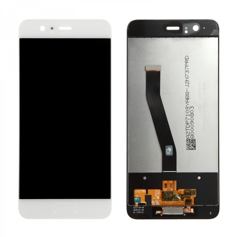 thumbnail interactive-video image 1 of For Huawei P10 LCD Display + Touch Screen Replacement – White Glass, AUDIOSYSTEM Brand, Full Fit 1 of 3