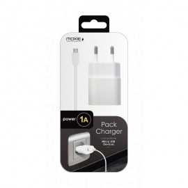 Chargeur secteur 1A avec câble 1m iPhone 4