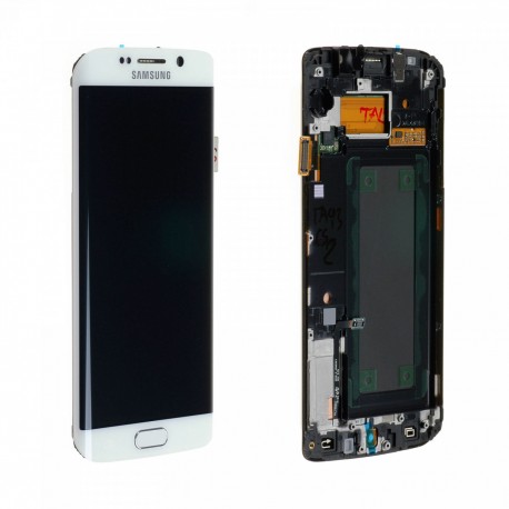 Forfait remplacement vitre + LCD Samsung galaxy S6 Edge G925F BLANC