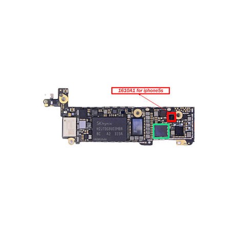 Remplacement BGA de charge U2 sur carte mère iPhone 5, 5S, SE