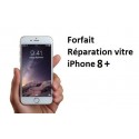 Forfait réparation vitre Iphone 8 Plus