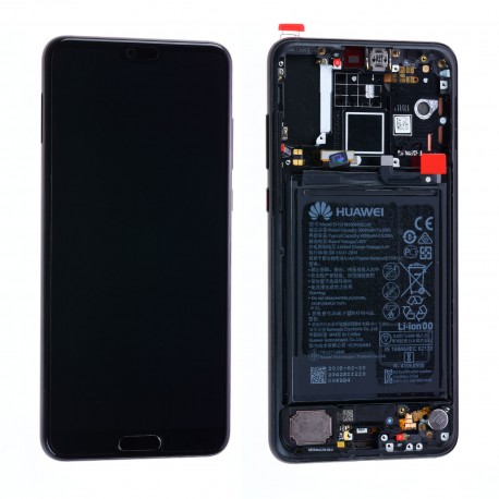 Forfait vitre Huawei P20 Pro CLT-L04 noir