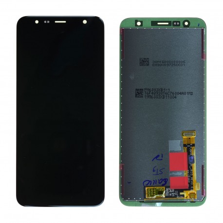 Forfait remplacement vitre + LCD Samsung Galaxy J4+ (J415F) / J6+ (J610F) Noir (Origine)