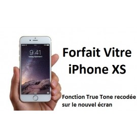 Forfait réparation vitre Iphone XS