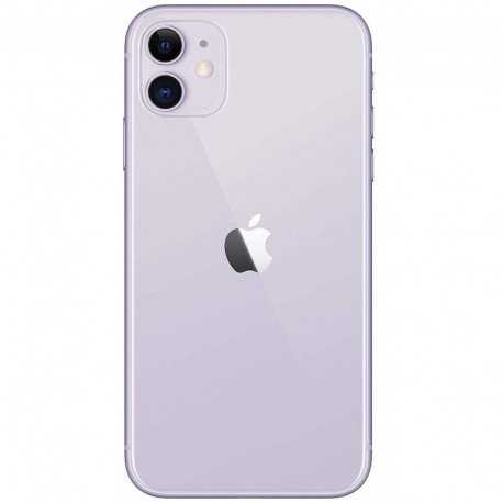 Remplacement de vitre arrière avec châssis pour Iphone 11 violet