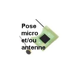 Pose micro et/ou antenne pour DSlite