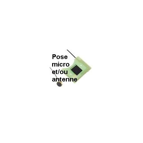 Pose micro et/ou antenne pour DSlite