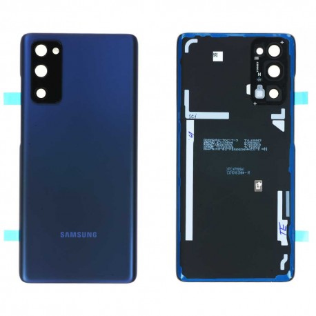 Vitre arrière d'origine Samsung Galaxy S20 FE 5G G781F Bleu