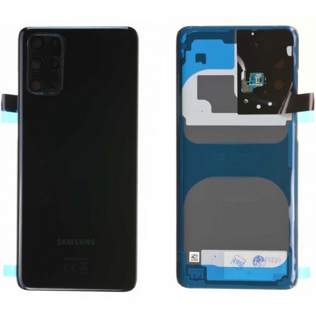 Vitre arrière d'origine Samsung Galaxy S20 Plus 4G G985F ou 5G G986F noir