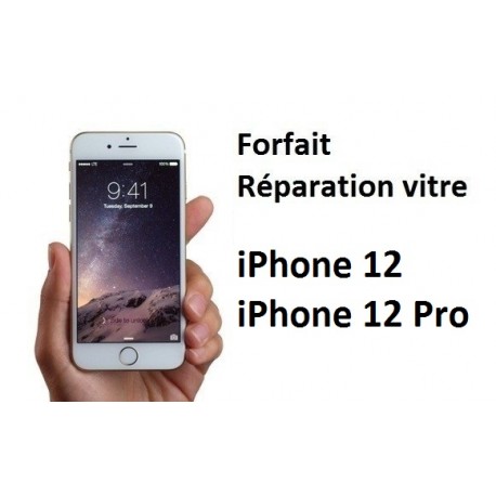 Forfait réparation vitre iPhone 12 ou iPhone 12 pro