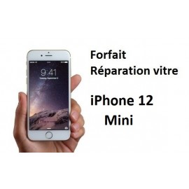 Forfait réparation vitre iPhone 12 mini