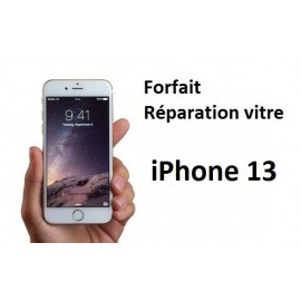 Forfait réparation vitre iPhone 13