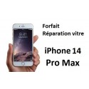 Forfait réparation vitre iPhone 14 Pro Max