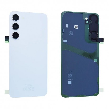 Remplacement de vitre arrière d'origine Samsung Galaxy S23+ S916B BLANC