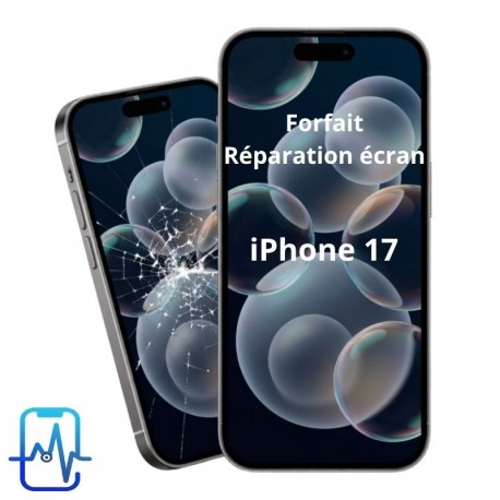 Forfait réparation écran iPhone 17