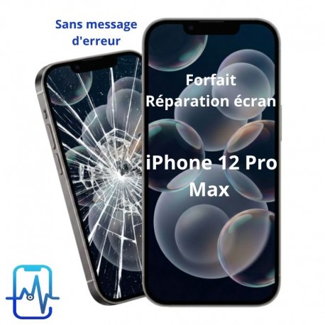 Forfait réparation écran iPhone 12 pro max