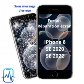 Forfait réparation écran Iphone 8 / SE 2020 / SE 2022