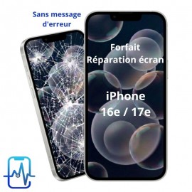 Forfait réparation écran iPhone 16e 17e