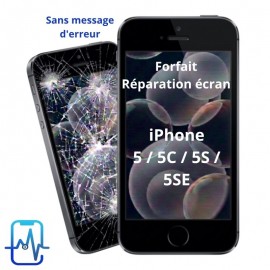 Forfait réparation écran Iphone 5 / 5C / 5S / 5SE