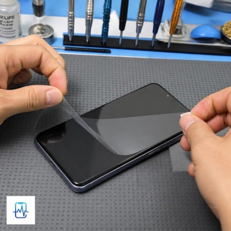 Film Hydrogel Sur-Mesure avec Pose (Tous Smartphones)