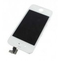 Vitre écran tactile + écran LCD montés sur chassis pour Iphone 4 blanc