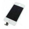 Vitre écran tactile + écran LCD montés sur chassis pour Iphone 4 blanc