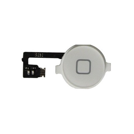 Bouton blanc Home iphone 4 avec nappe