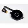 Bouton noir Home pour iphone 4 avec nappe