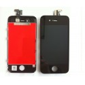 Vitre tactile + écran LCD montés sur chassis pour Iphone 4S noir