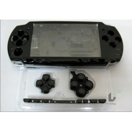 Coque complète noire PSP 2000 2004