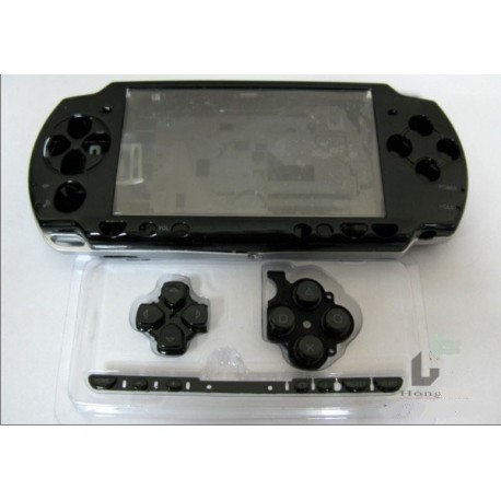 Coque complète noire PSP 2000 2004