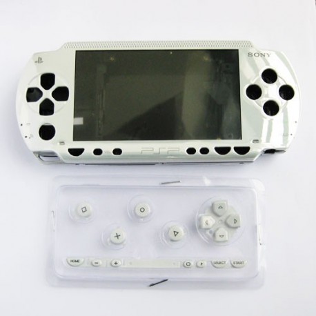 Coque complète blanche PSP 1000 1004