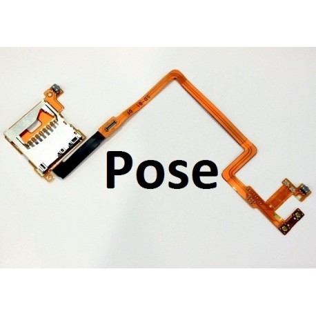 Pose Nappe complète avec boutons L et R, slot carte SD