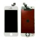 Vitre écran tactile blanc + écran LCD montés sur chassis pour Iphone 5