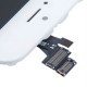 Vitre écran tactile blanc + écran LCD montés sur chassis pour Iphone 5