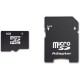 Carte micro SD 8Go Class 4 + adaptateur SD