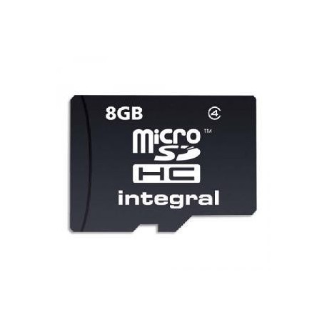 Carte micro SD 8Go Class 4 + adaptateur SD