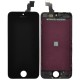 Vitre écran tactile noir + écran LCD montés sur chassis pour Iphone 5C
