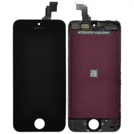 Vitre écran tactile noir + écran LCD montés sur chassis pour Iphone 5C
