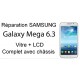 Forfait remplacement de vitre Samsung galaxy mega GT-I9205