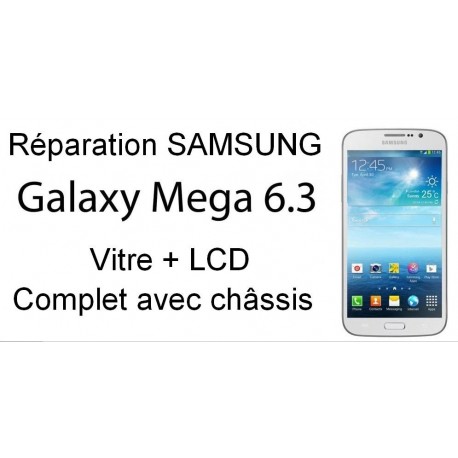 Forfait remplacement de vitre Samsung galaxy mega GT-I9205