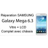 Forfait remplacement vitre Samsung galaxy mega GT-I9205