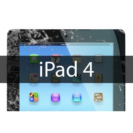 Remplacement vitre tactile iPad 4 + joint